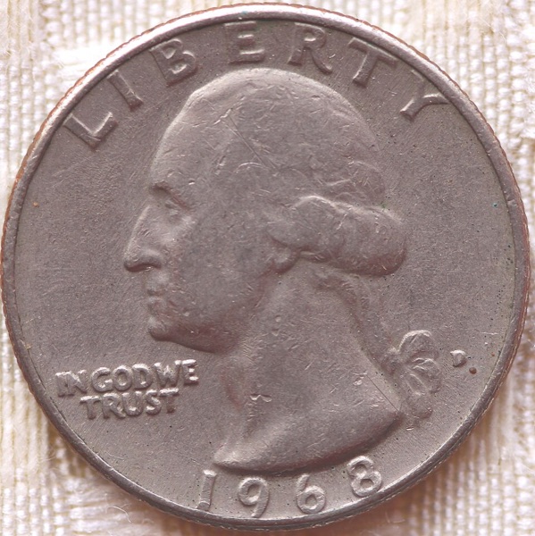 1932-D Washington Quarter obverse
